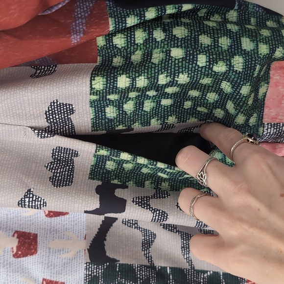 Multicolor Soft Bomber Jacket - Picture 7 of 10